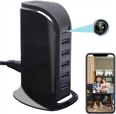 Încărcător USB WiFi Cameră spion ascunsă
